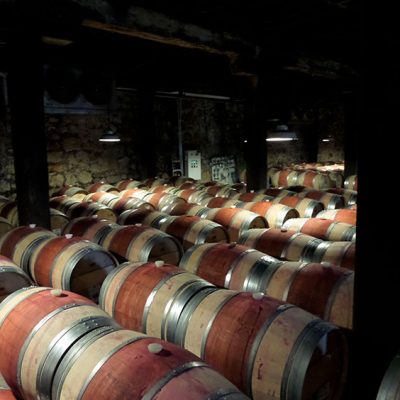 Regusci winery barrels