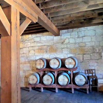 Regusci Winery barrels